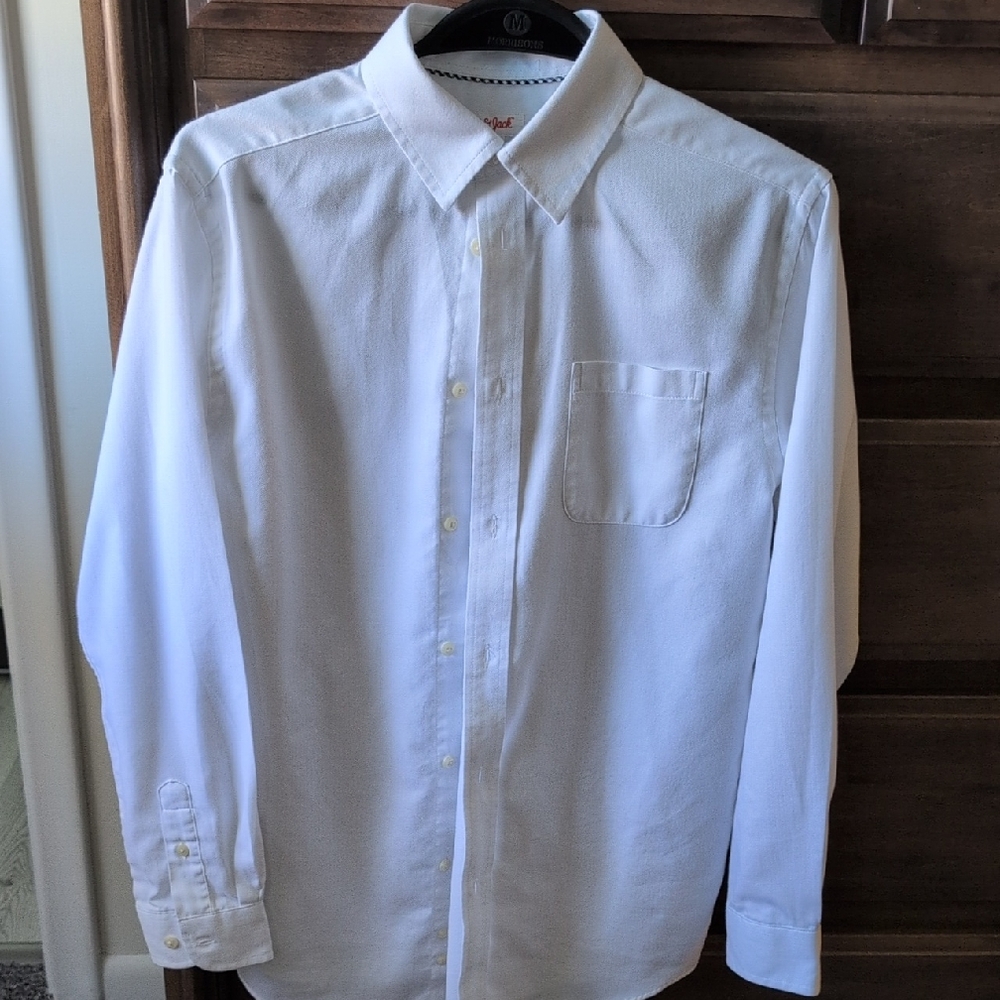 Cat & Jack White Button Down Shirt